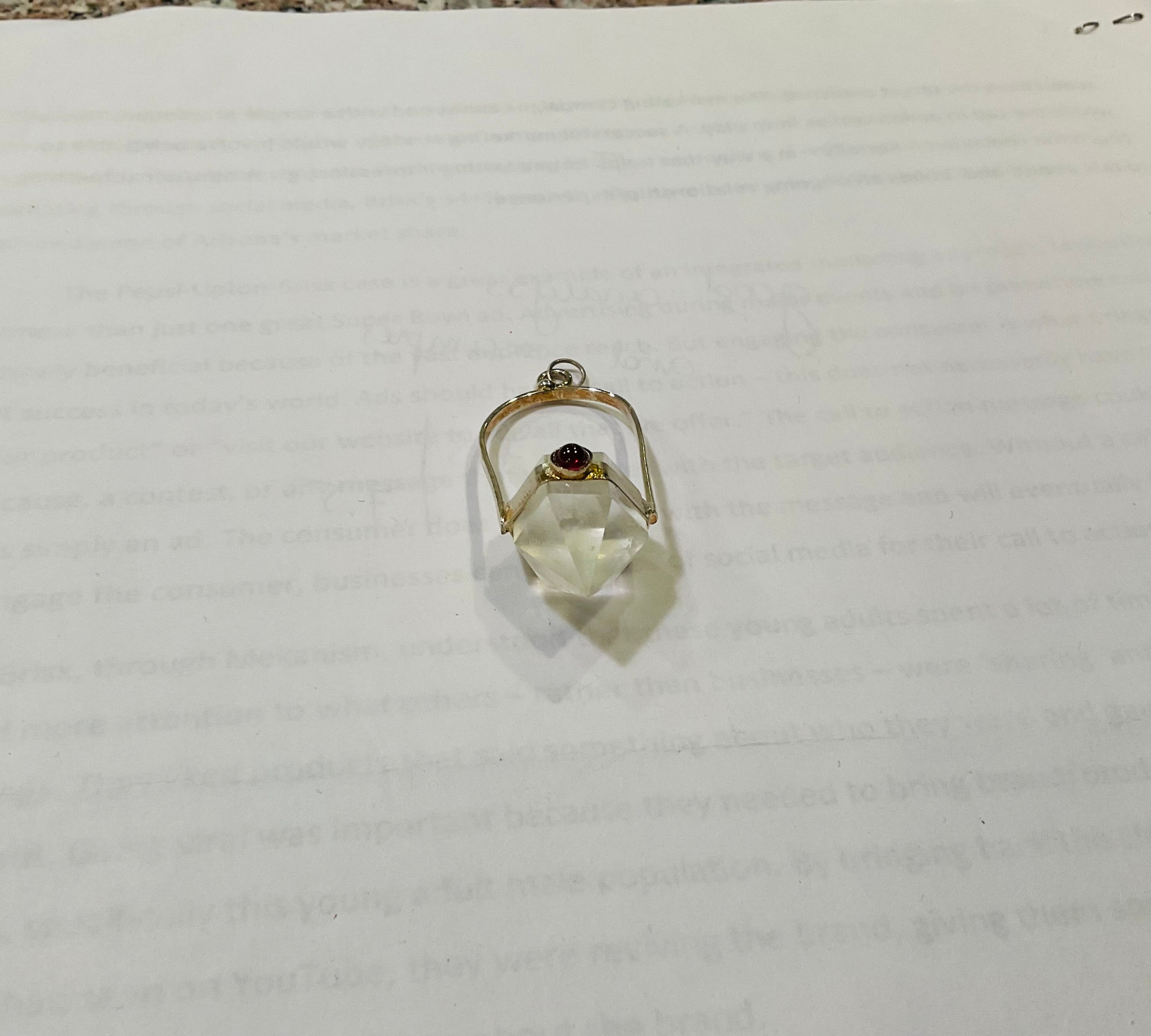 Quartz pendulum