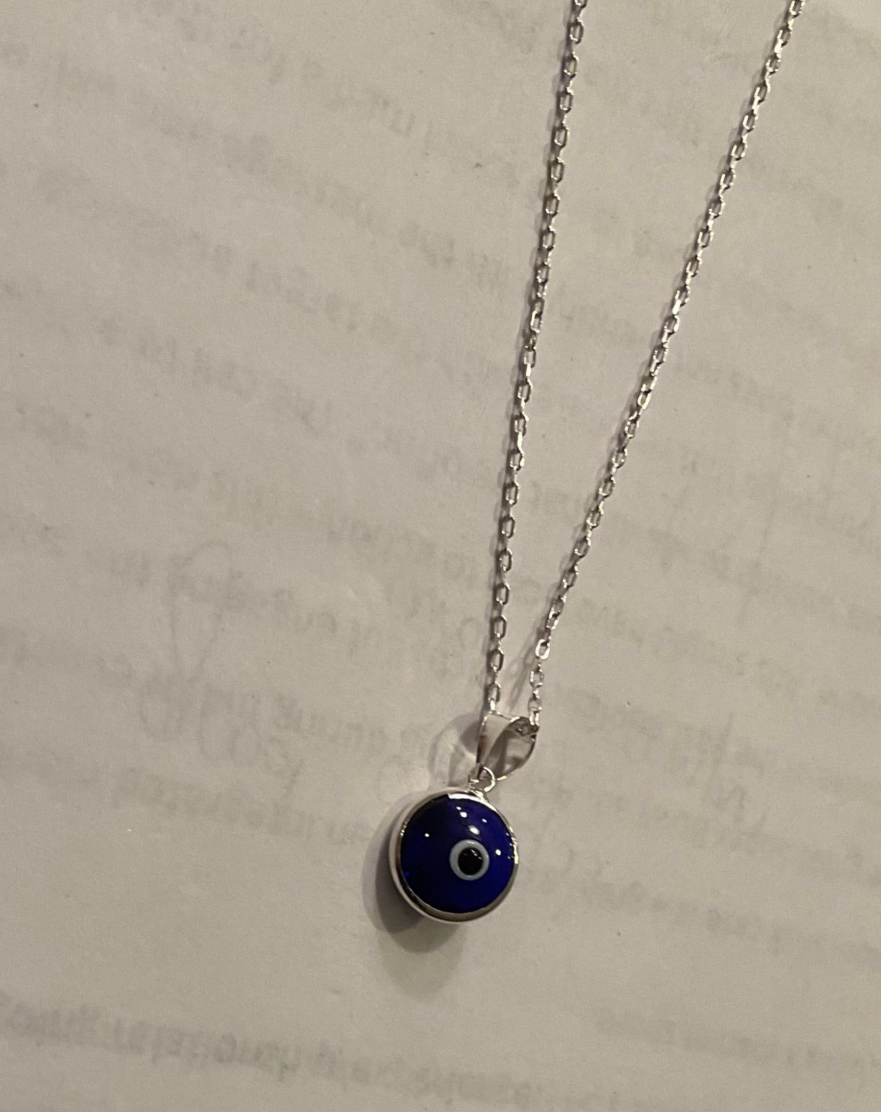 Evil eye protection necklace