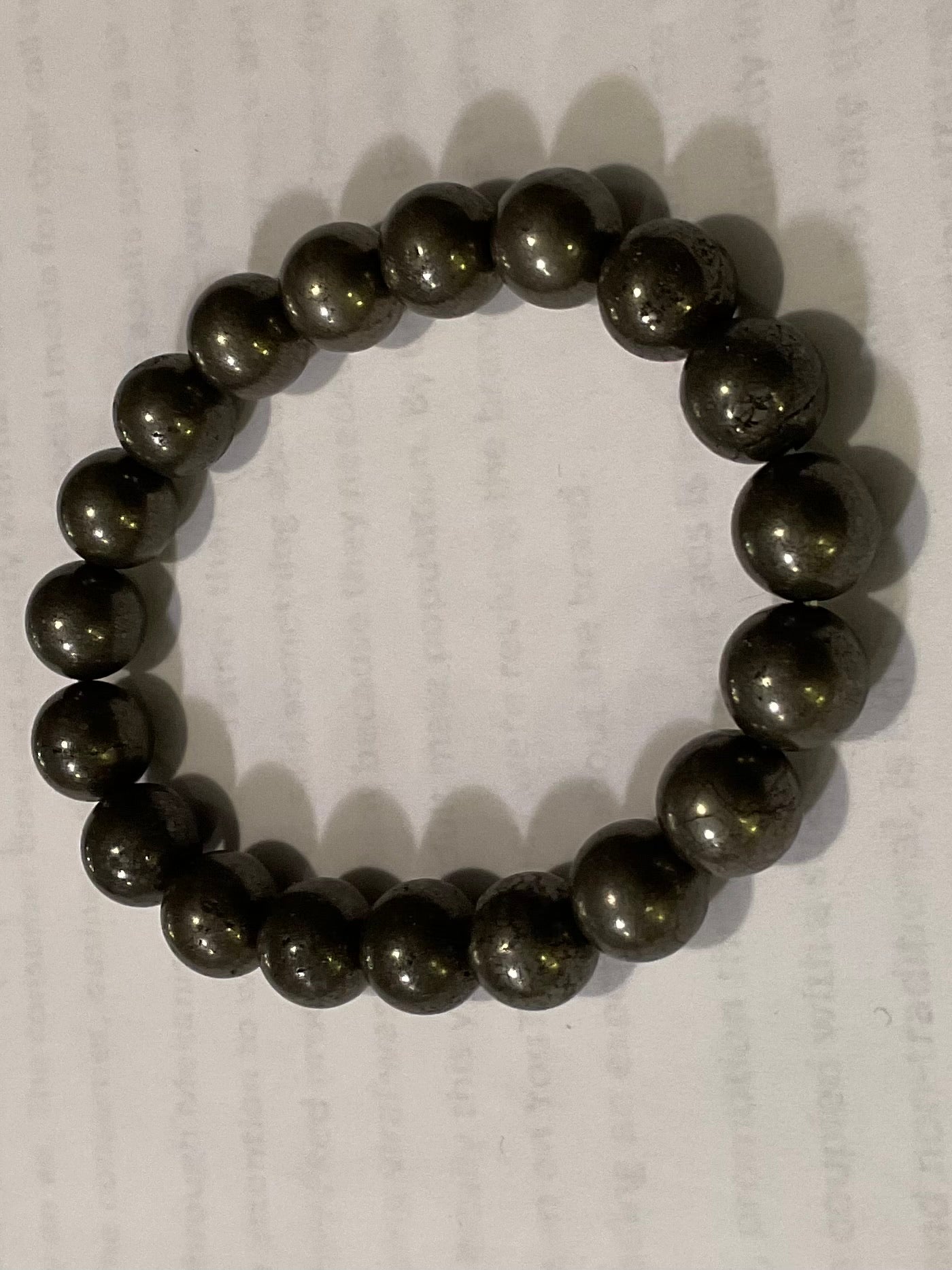Pyrite bracelet design 2
