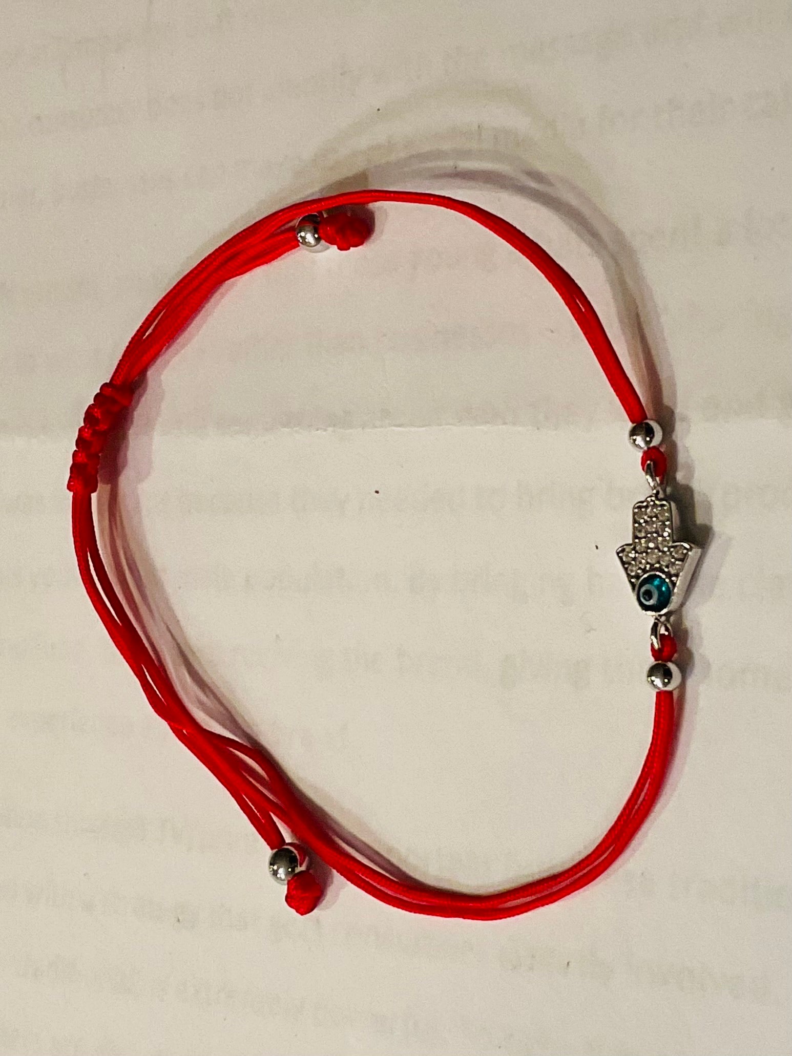 Evil eye protection hamsa bracelet