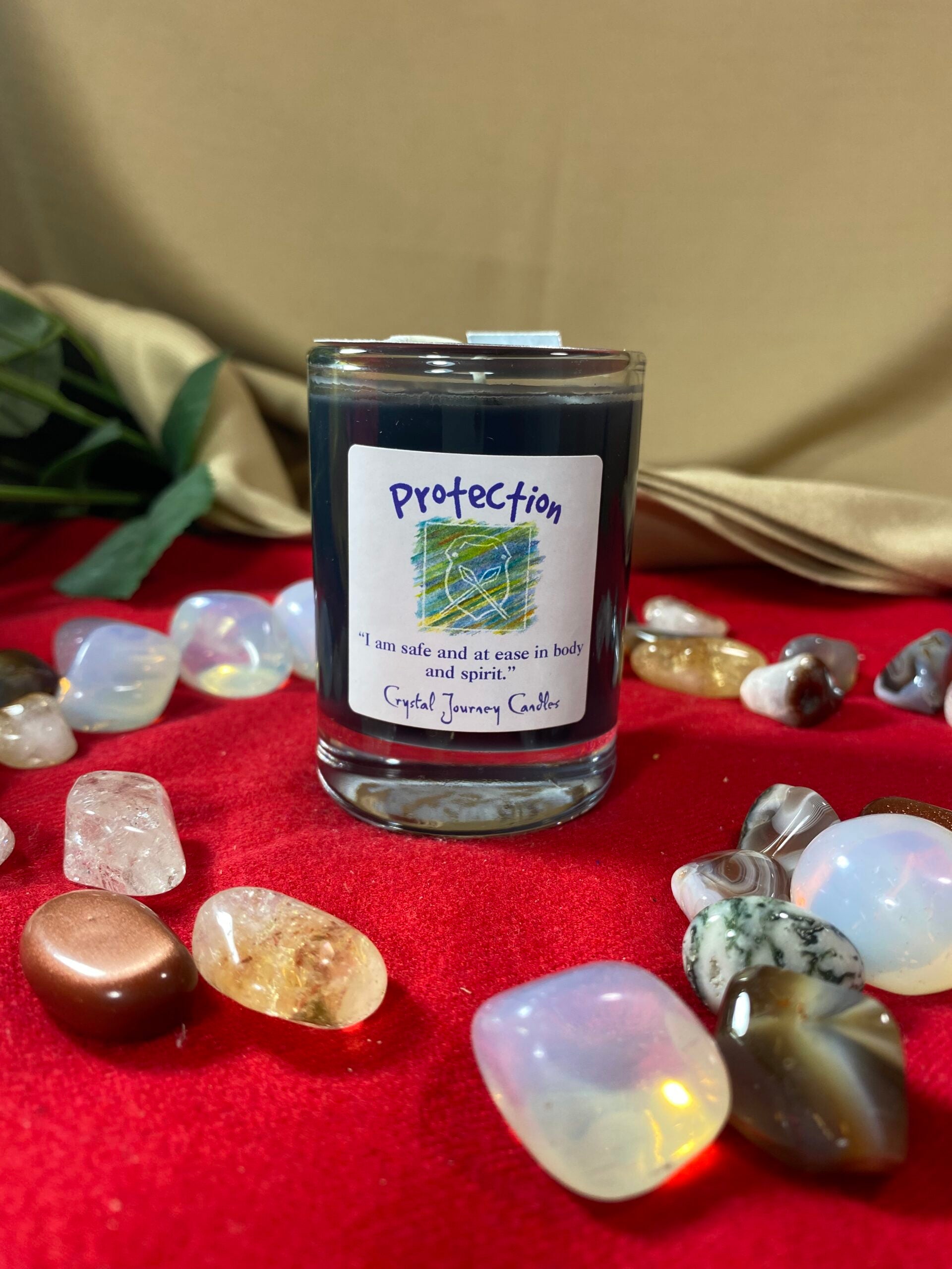 Protection Glass Votive Candle