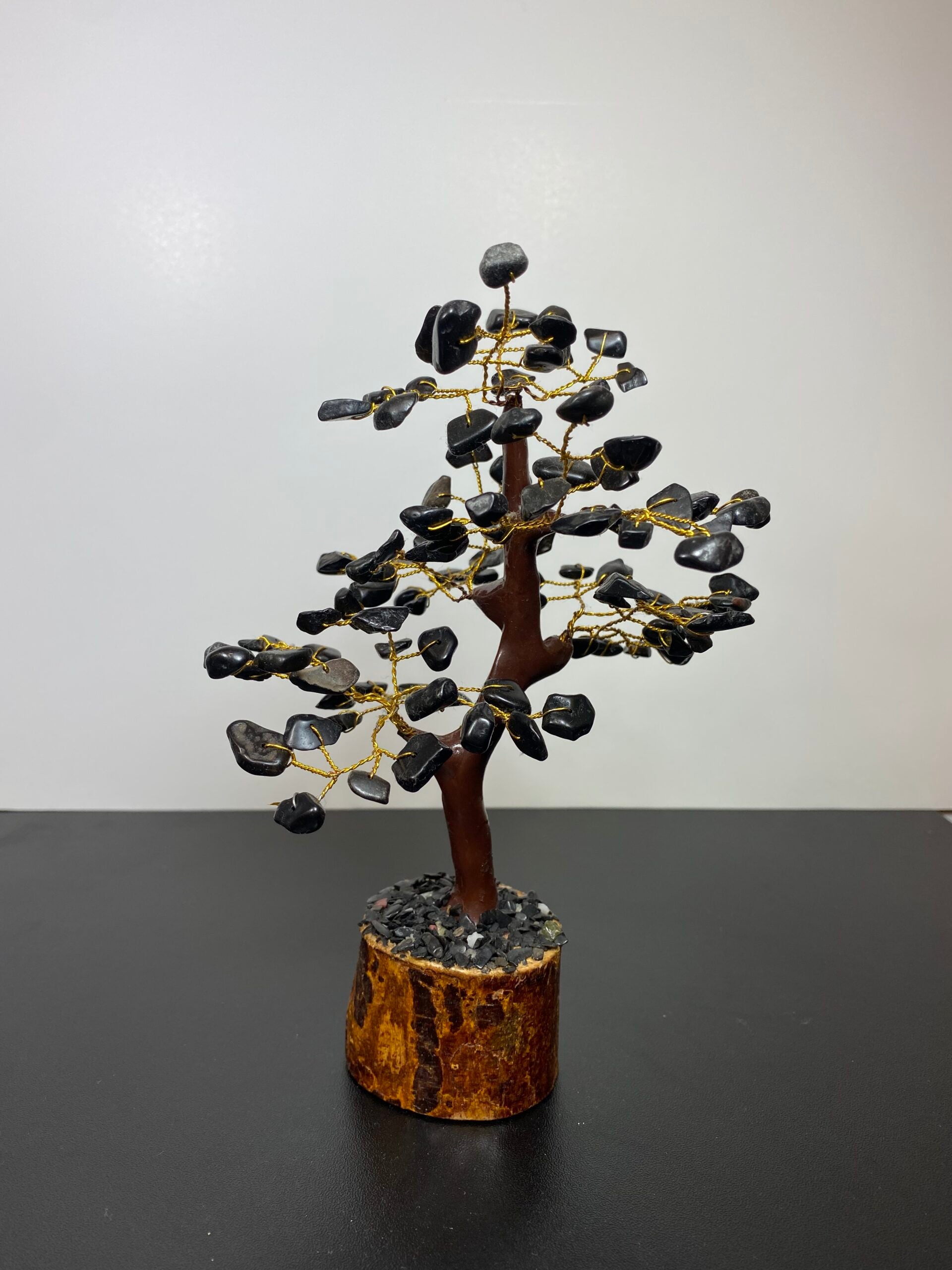 Black Agate Small Gemstone Tree
