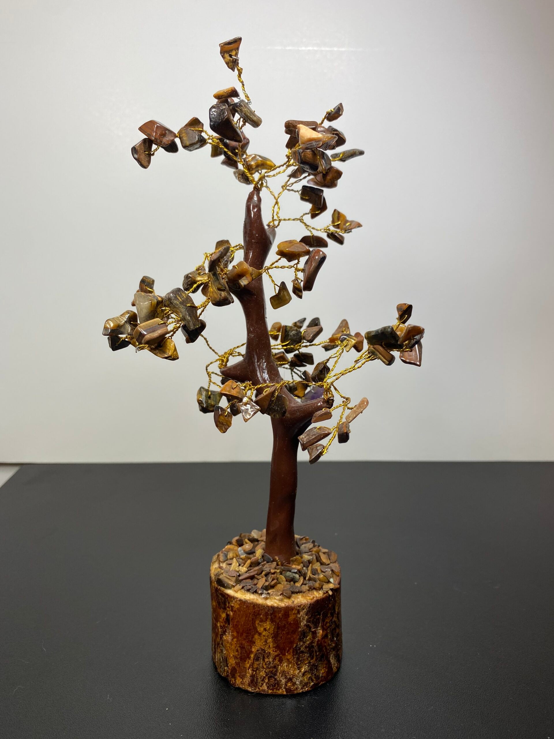 Tigers Eye Small Gemstone Tree