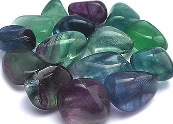 Fluorite energy stone