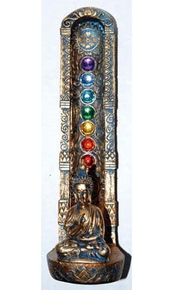 9 1/2" Buddha 7 Chakra burner