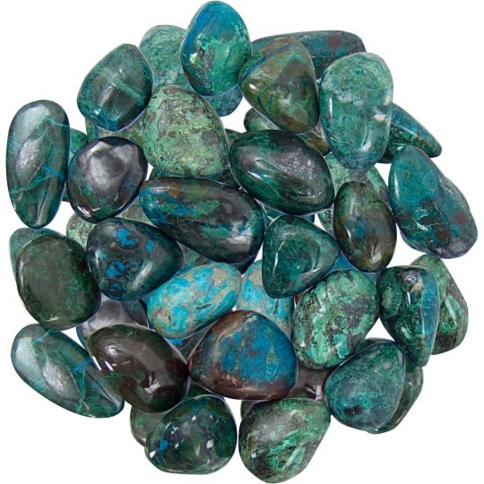 Chrysocolla energy stone
