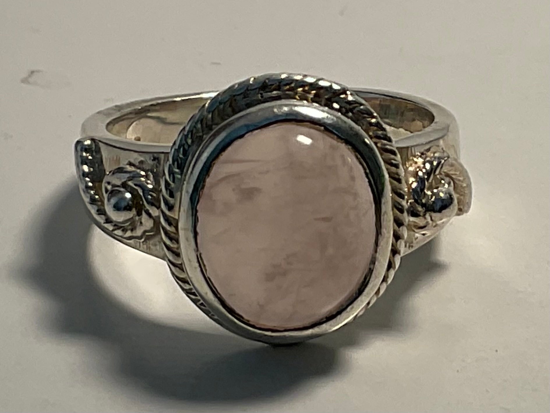 Rose Quartz ring design 1