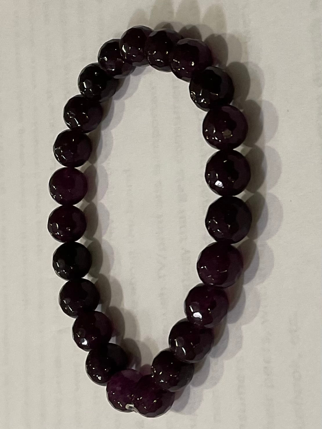 Amethyst bracelet design 5