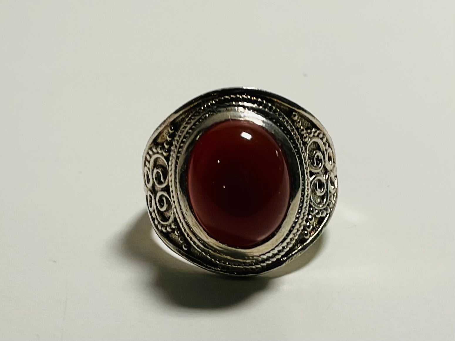 Carnelian ring design 4