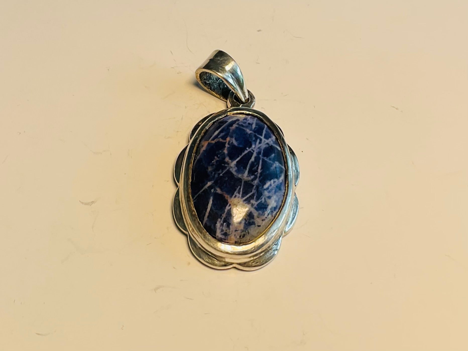 Sodalite pendant design 2