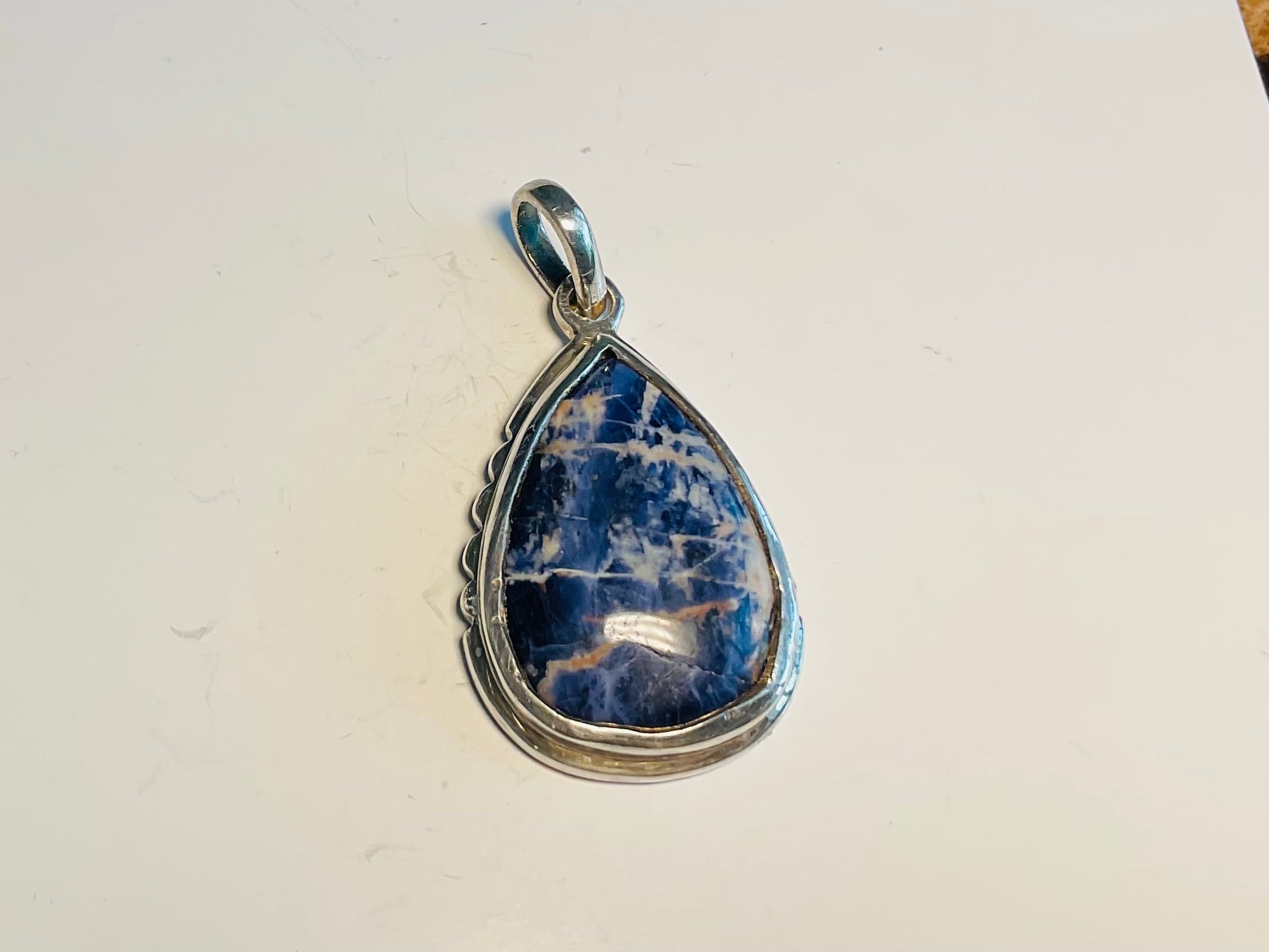 Sodalite pendant design 1