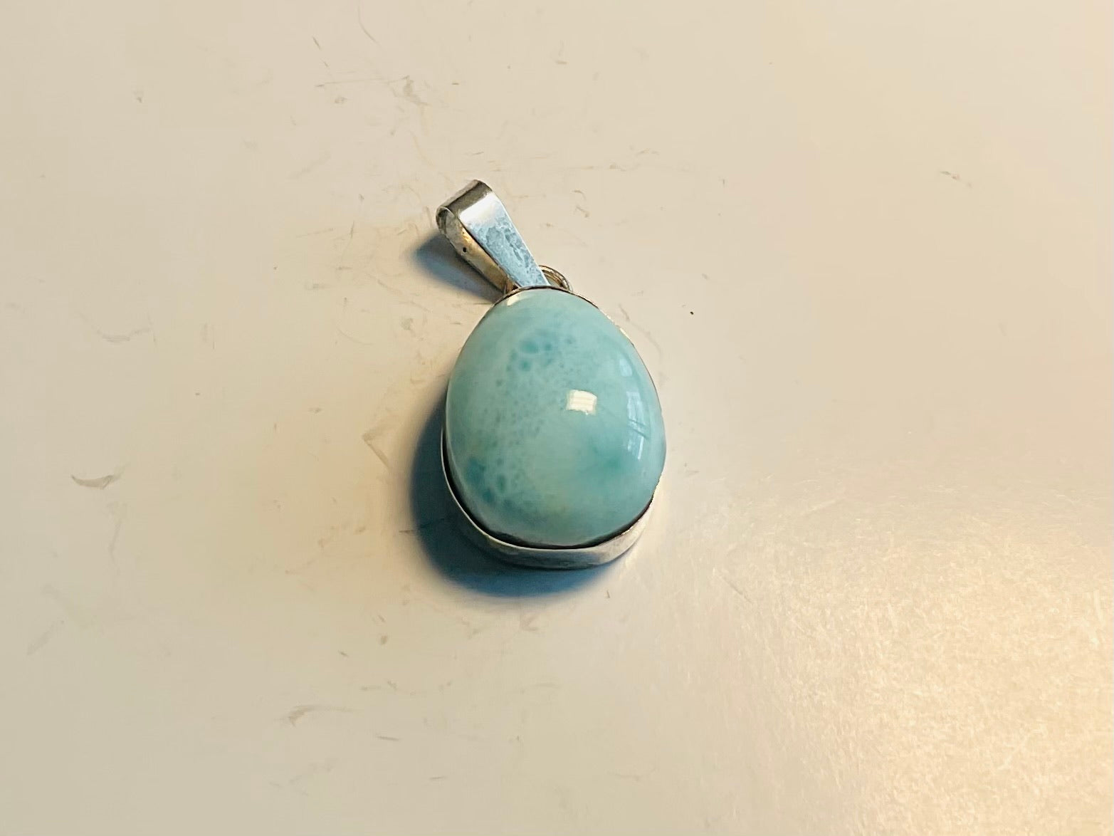 Larimar pendant design 2