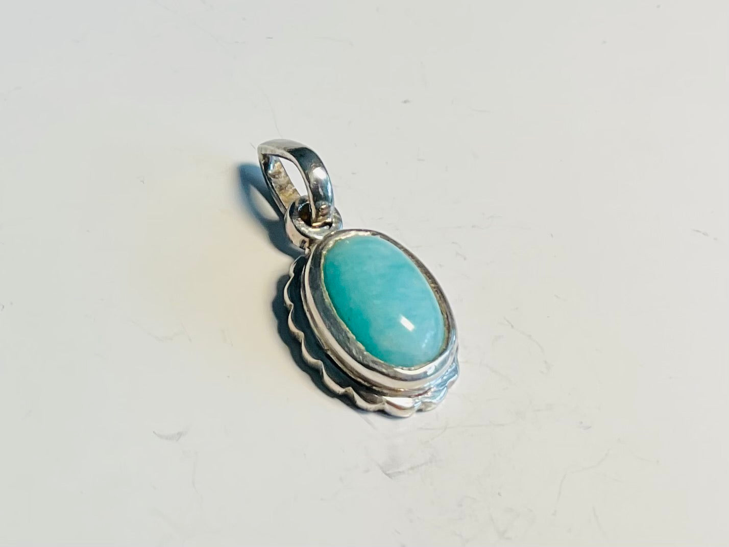 Amazonite pendant