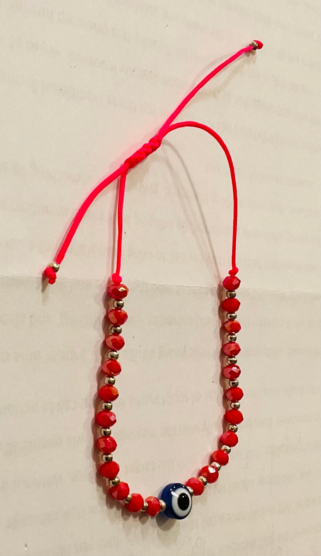 Evil eye protection bracelet