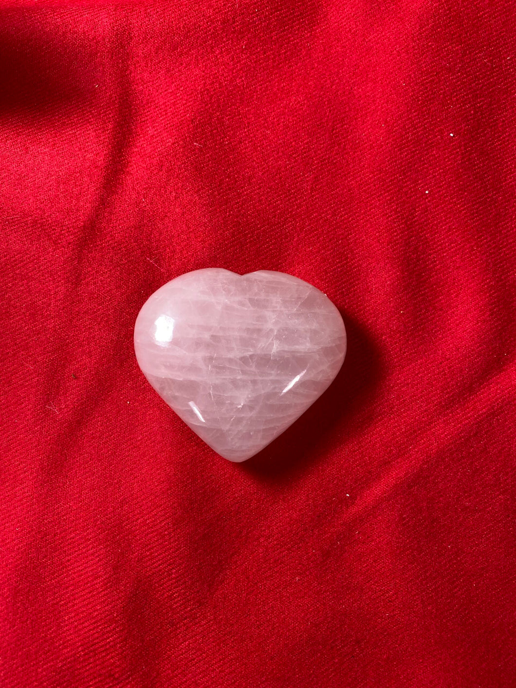 Rose Quartz Heart