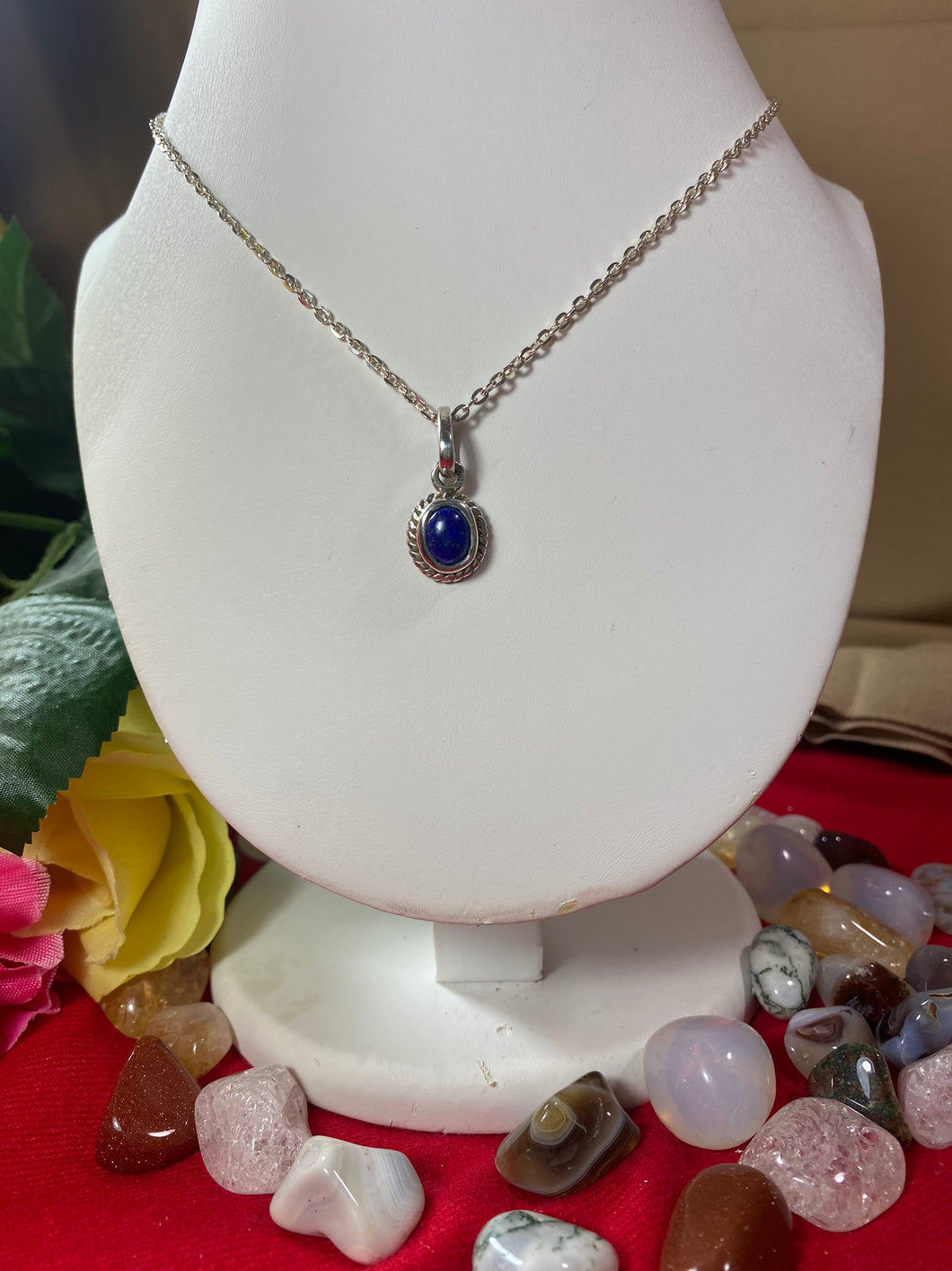 Lapis Lazuli Sterling Silver Pendant