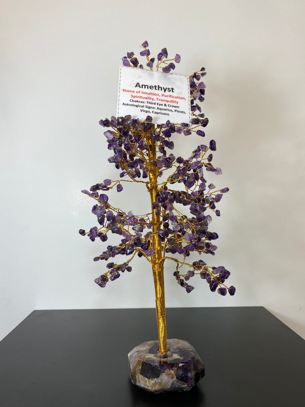 Natural Amethyst Gem Tree