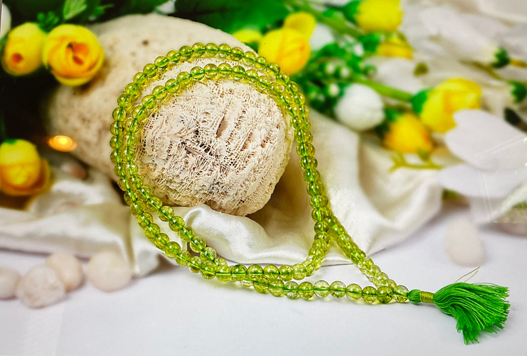 Peridot mala